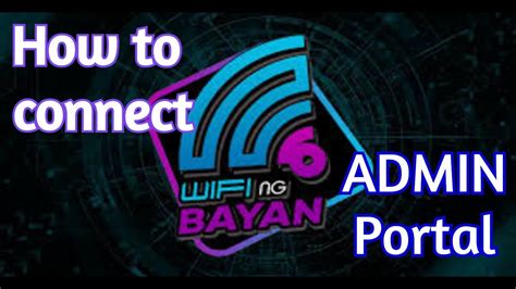 WIFI NG BAYAN ADMIN .